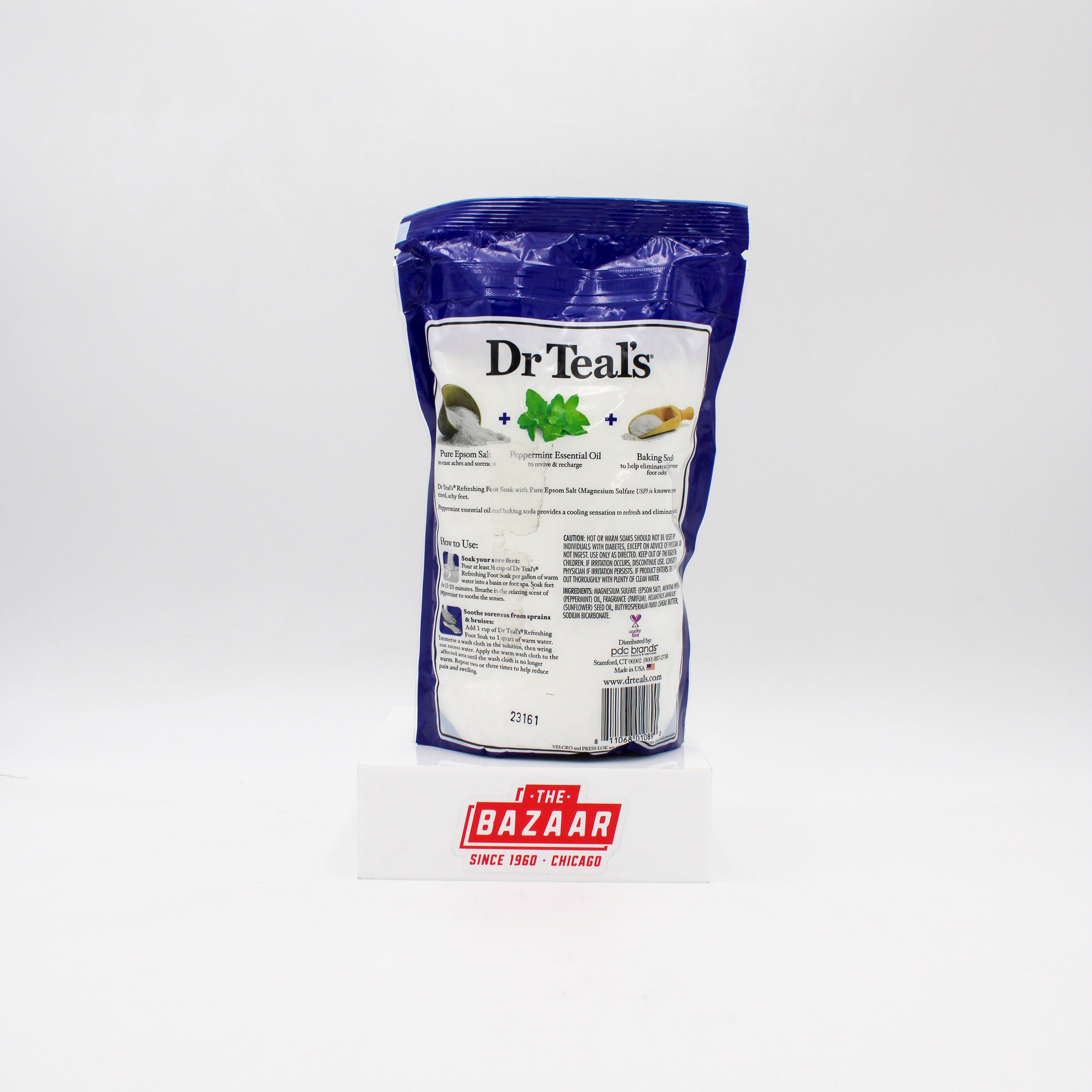 SP DR TEAL'S PURE EPSOM SALT REFRESHING FOOT SOAK 2LBS NI