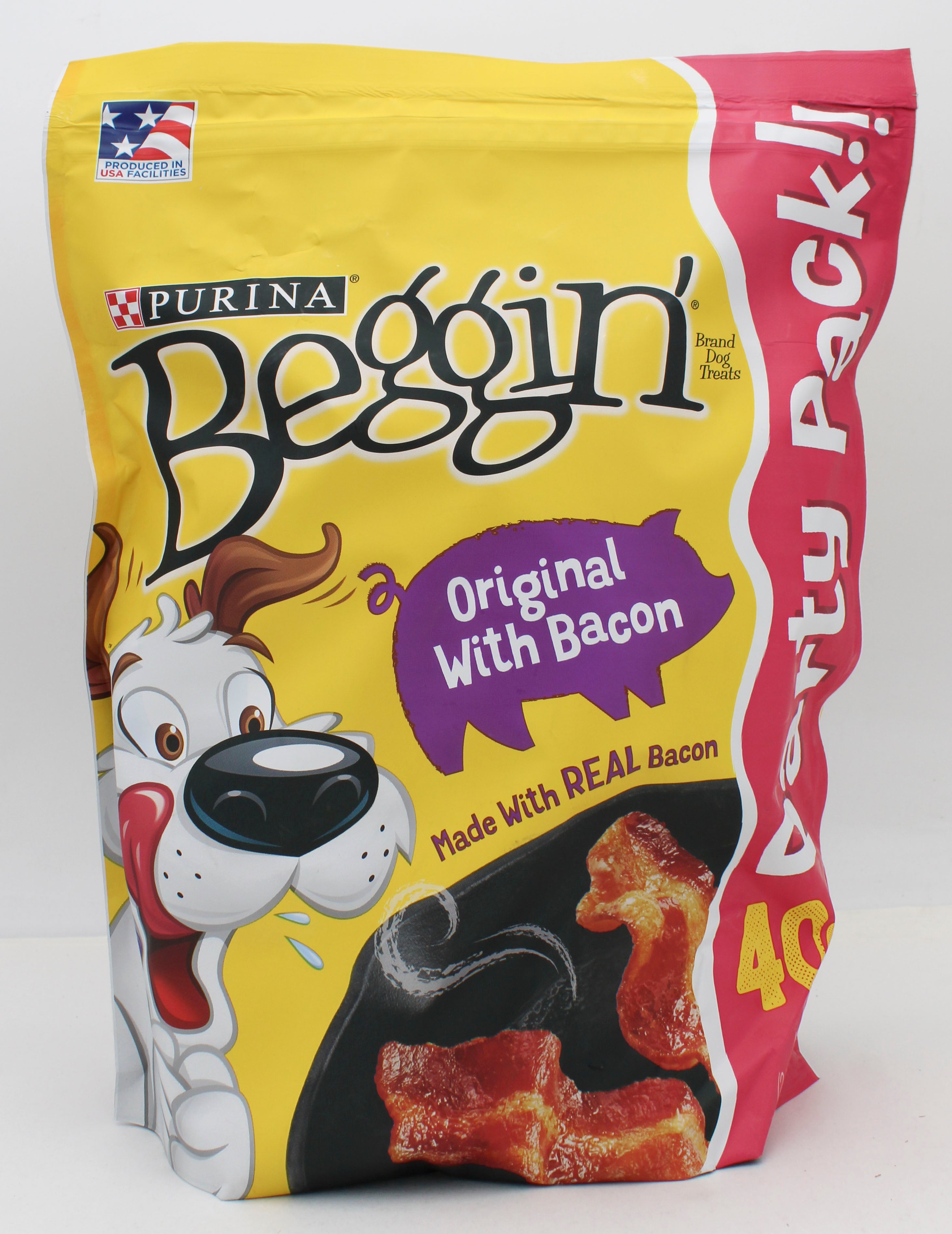 PURINA BEGGIN' STRIPS BACON CHEESE 16oz BB 10.31.26 NI