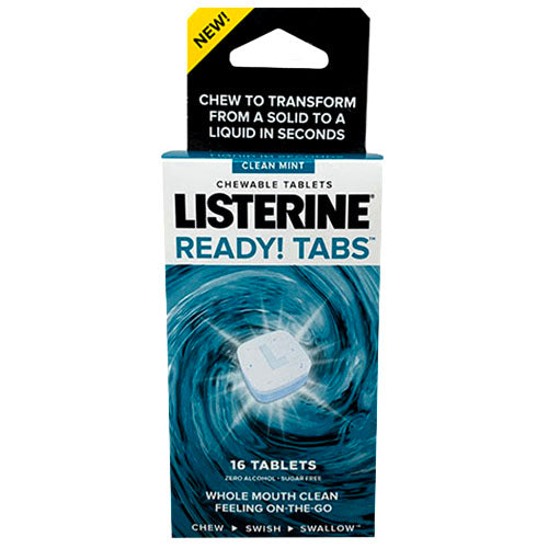 LISTERNE TABLET 16CT-CLEAN MINT/NI