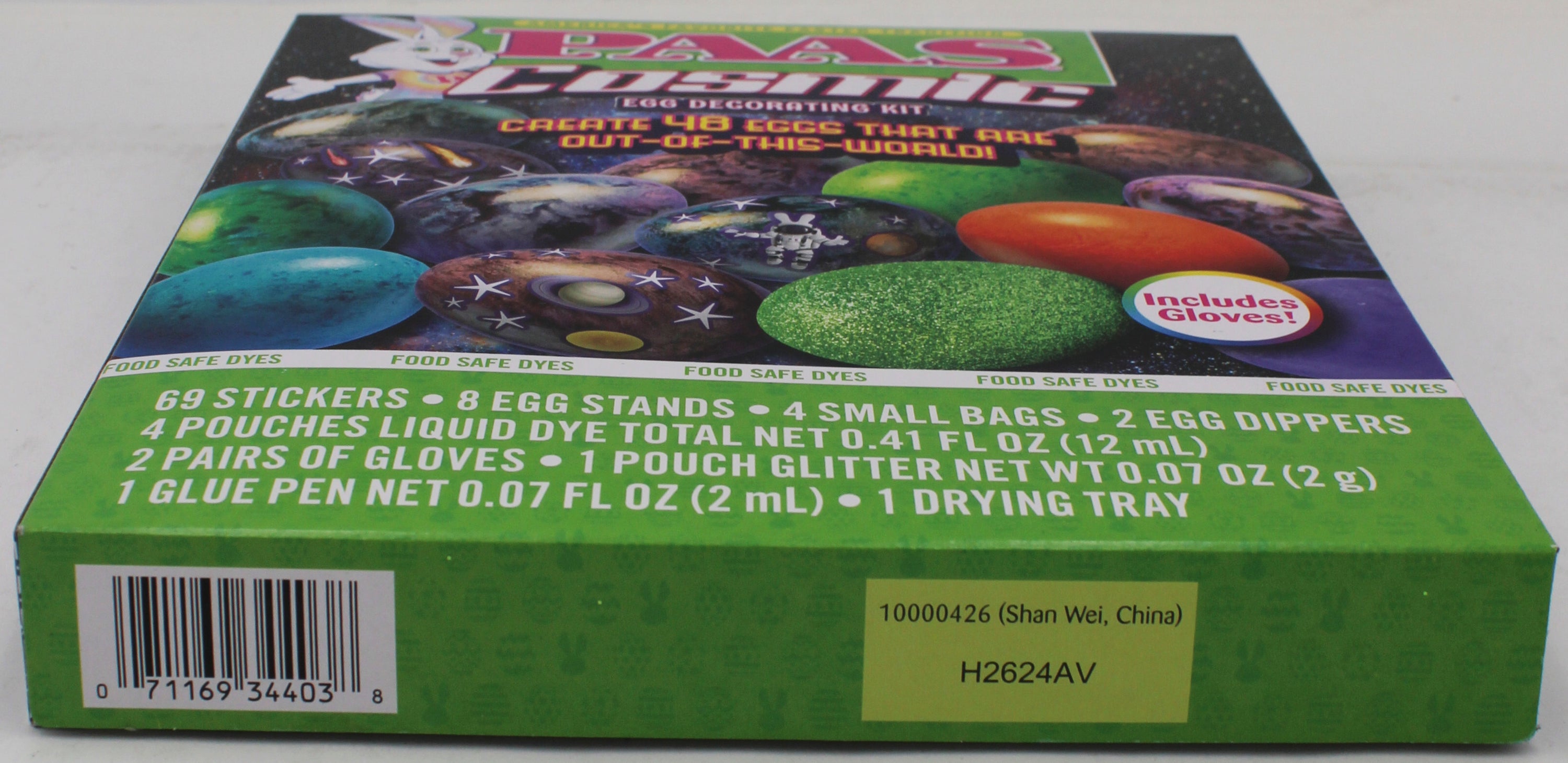 PAAS COSMIC EGG DECORATING KIT SHELF TRAY