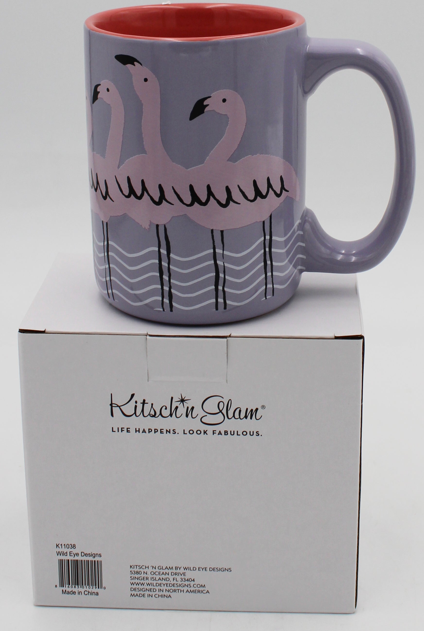 16oz CERAMIC MUG - PURPLE