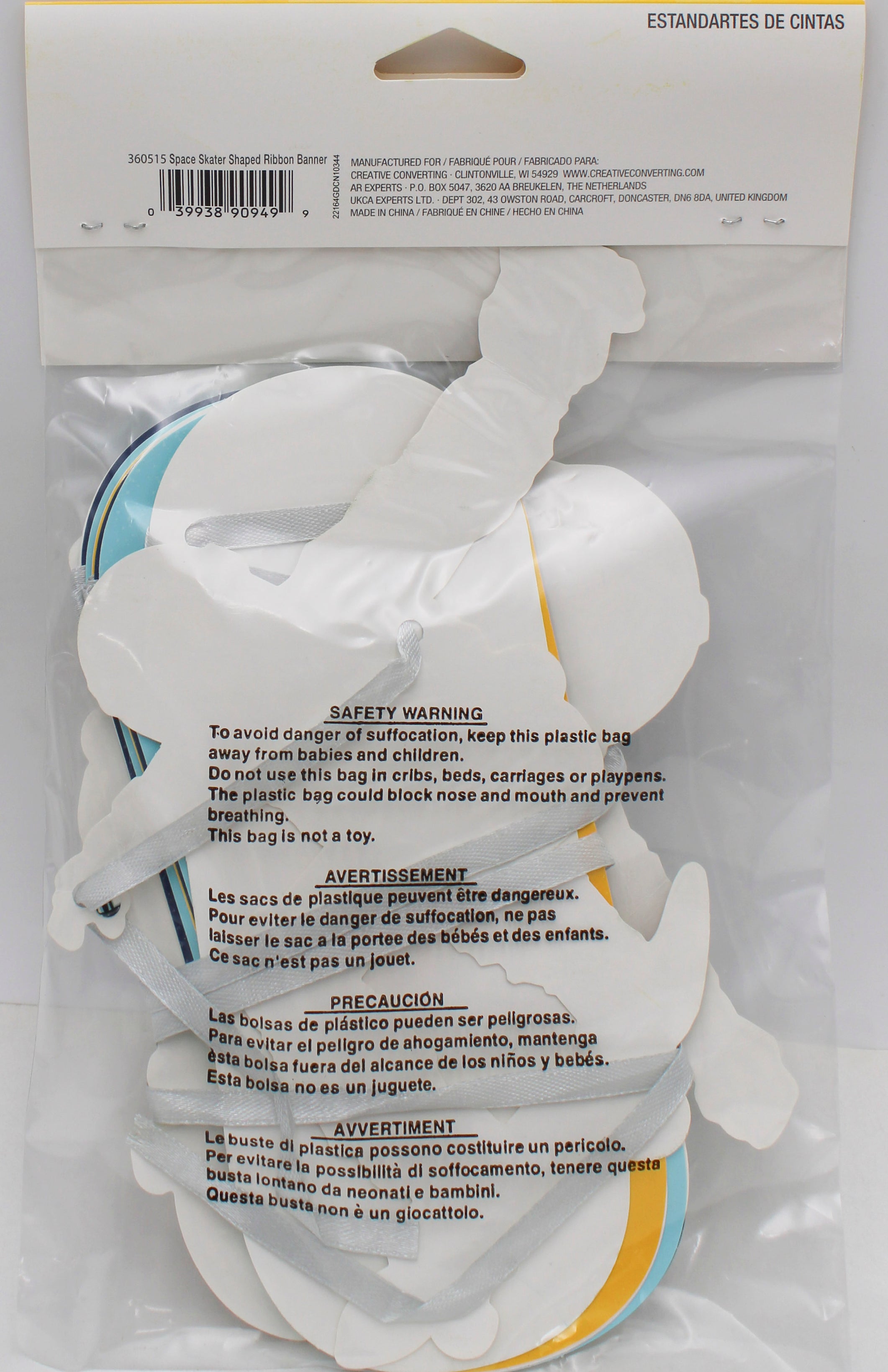 BANNER SHP RIB 1CT SPACE SKATER
