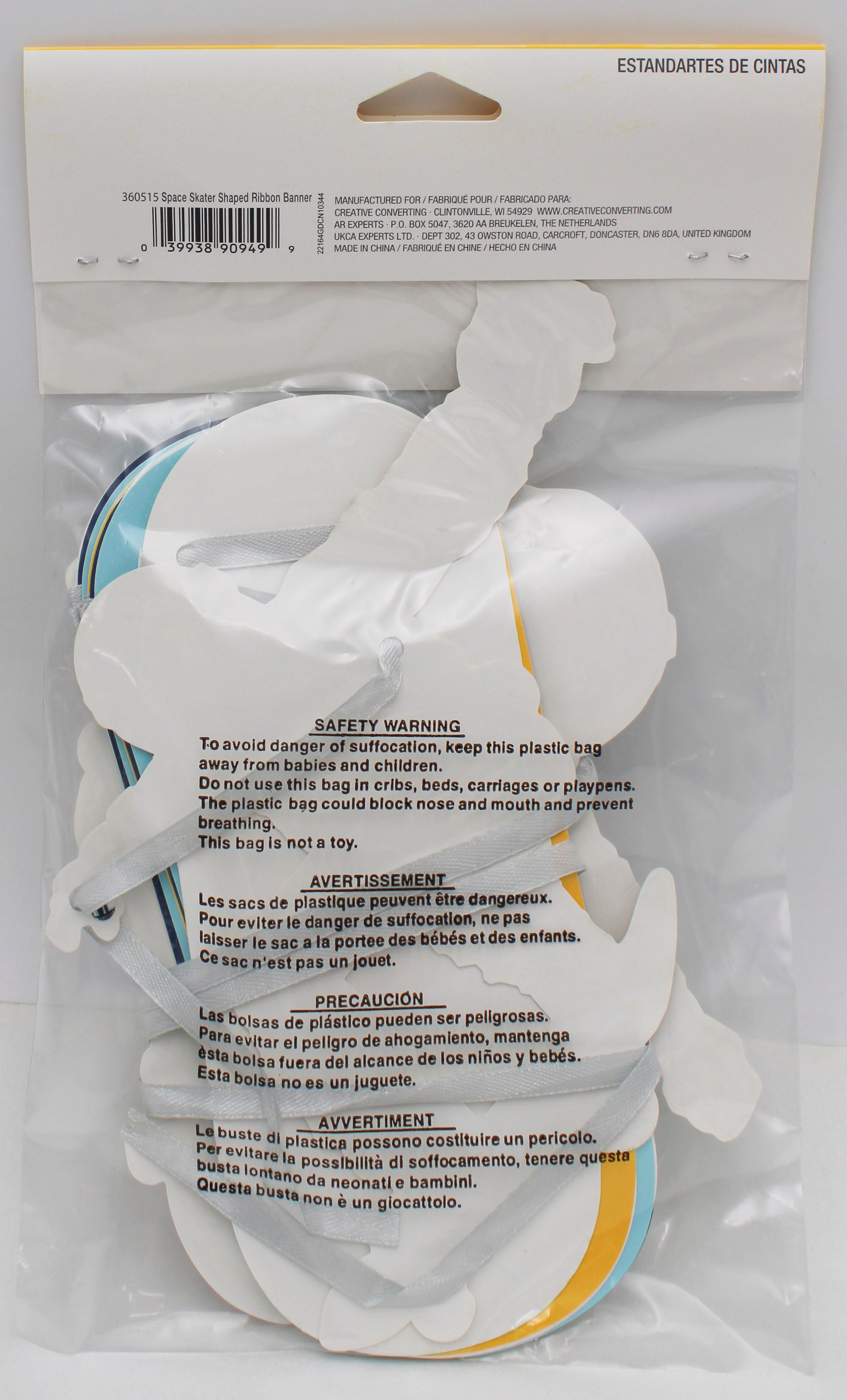 BANNER SHP RIB 1CT SPACE SKATER