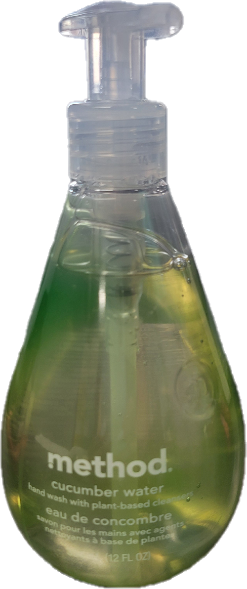 METHOD GEL HAND WASH 12oz CUCUMBER WATER NA