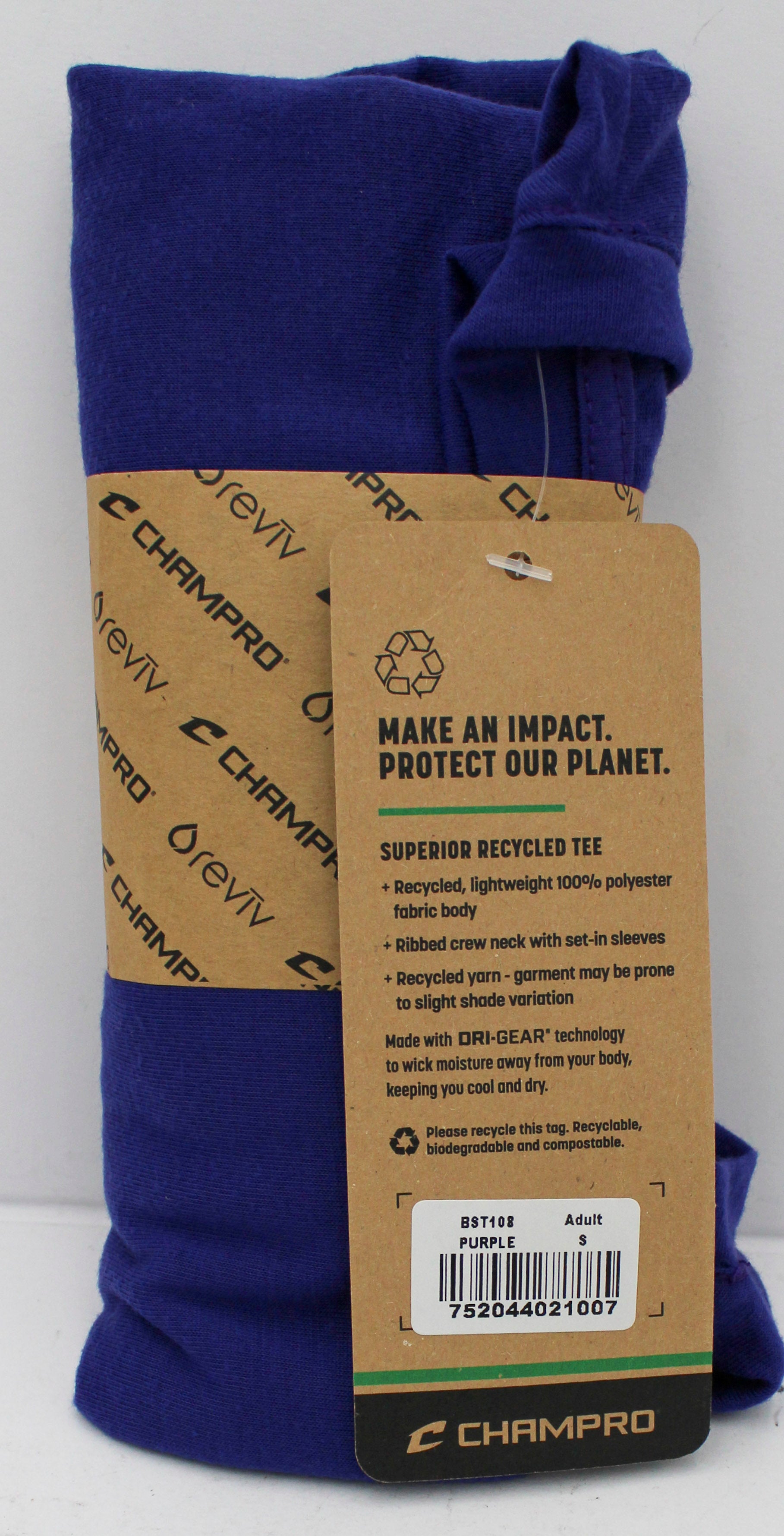 T-SHIRT - ADULT - PURPLE- S