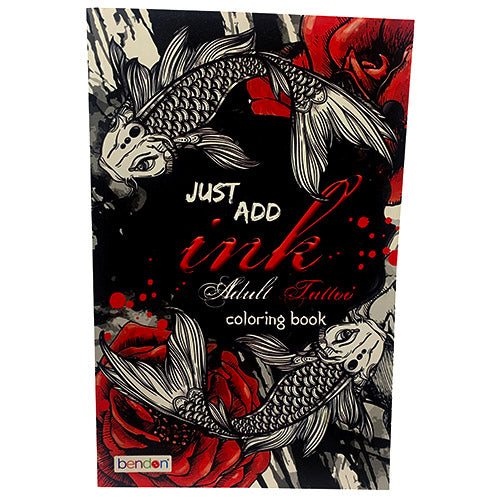 SP COLOR BK JUST ADD INK  ADULT TATTOO