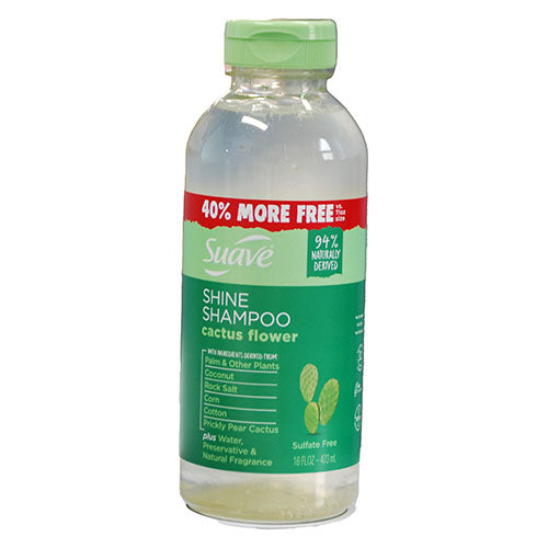 SUAVE SHINE SHAMPOO 16OZ-CACTUS FLOWER