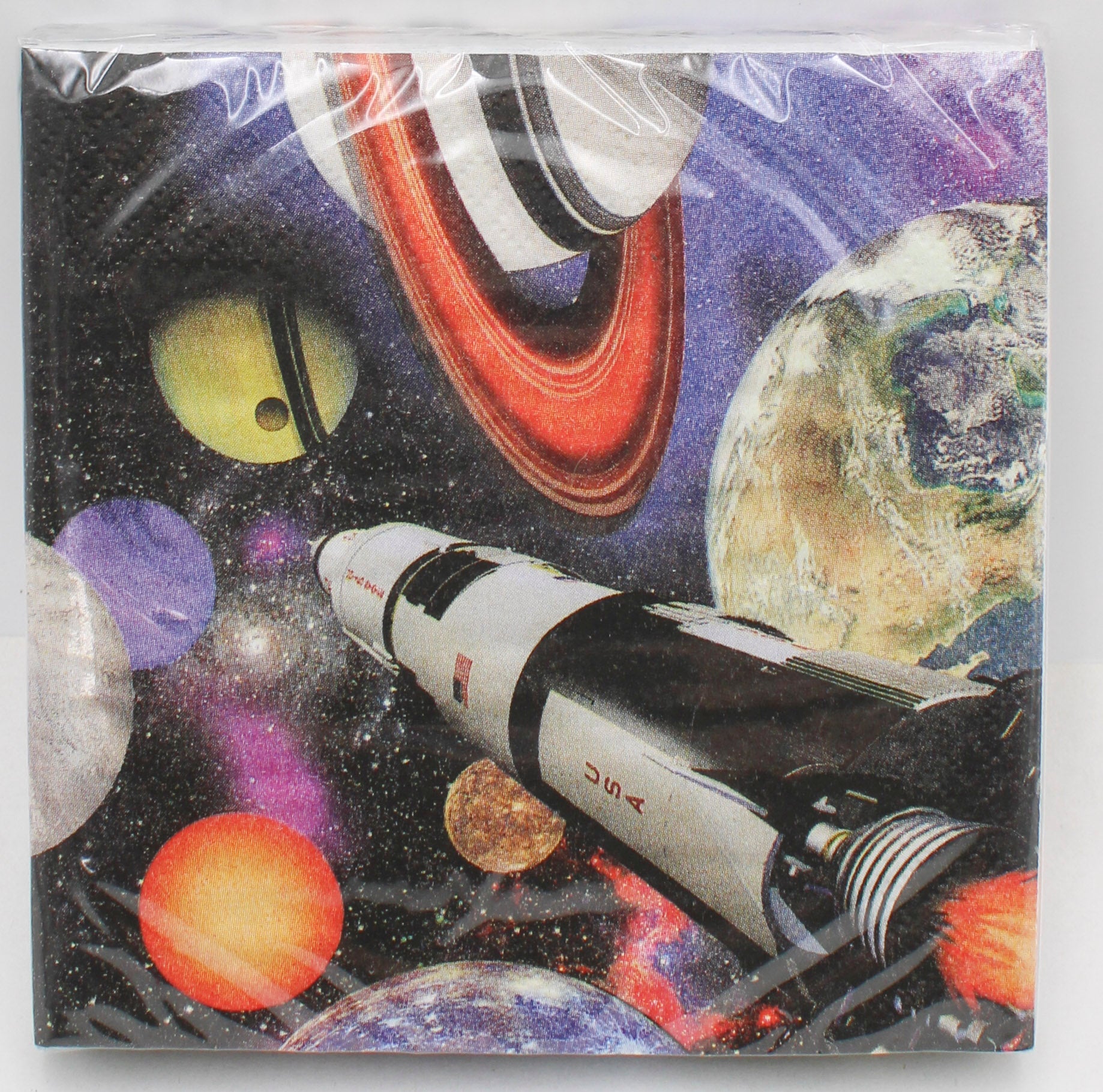 BEVERAGE NAPKIN 16CT 2P SPACE BLAST