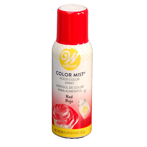 WILTON COLOR MIST RED 1.5 OZ BEST BY 1/27/24