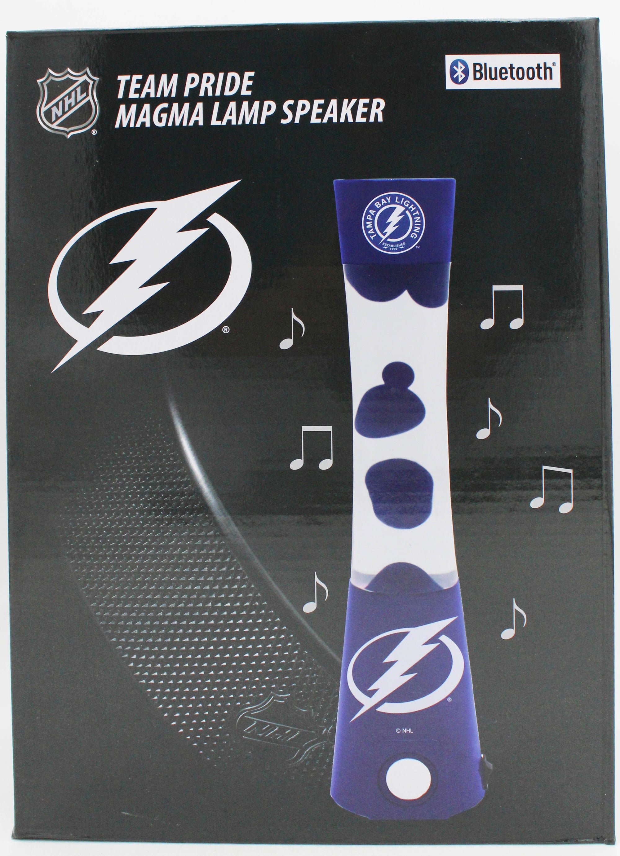 OFFICIALLY LICENSED TAMPA BAY LIGHTNING MAGMA LAMP SPEAKER 16.5"