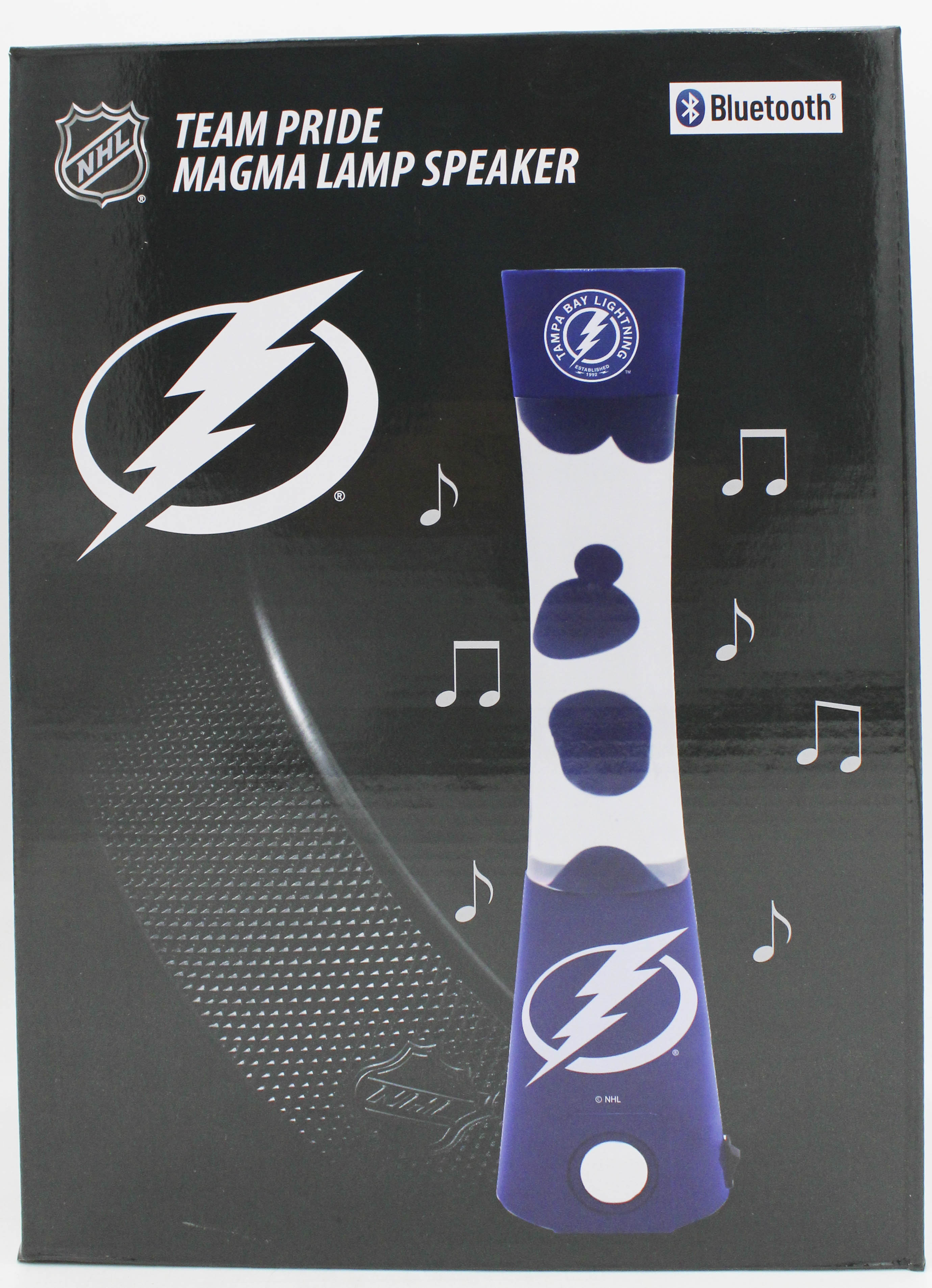 NHL TAMPA BAY LIGHTNING LAVA LAMP SPEAKER 16.5"