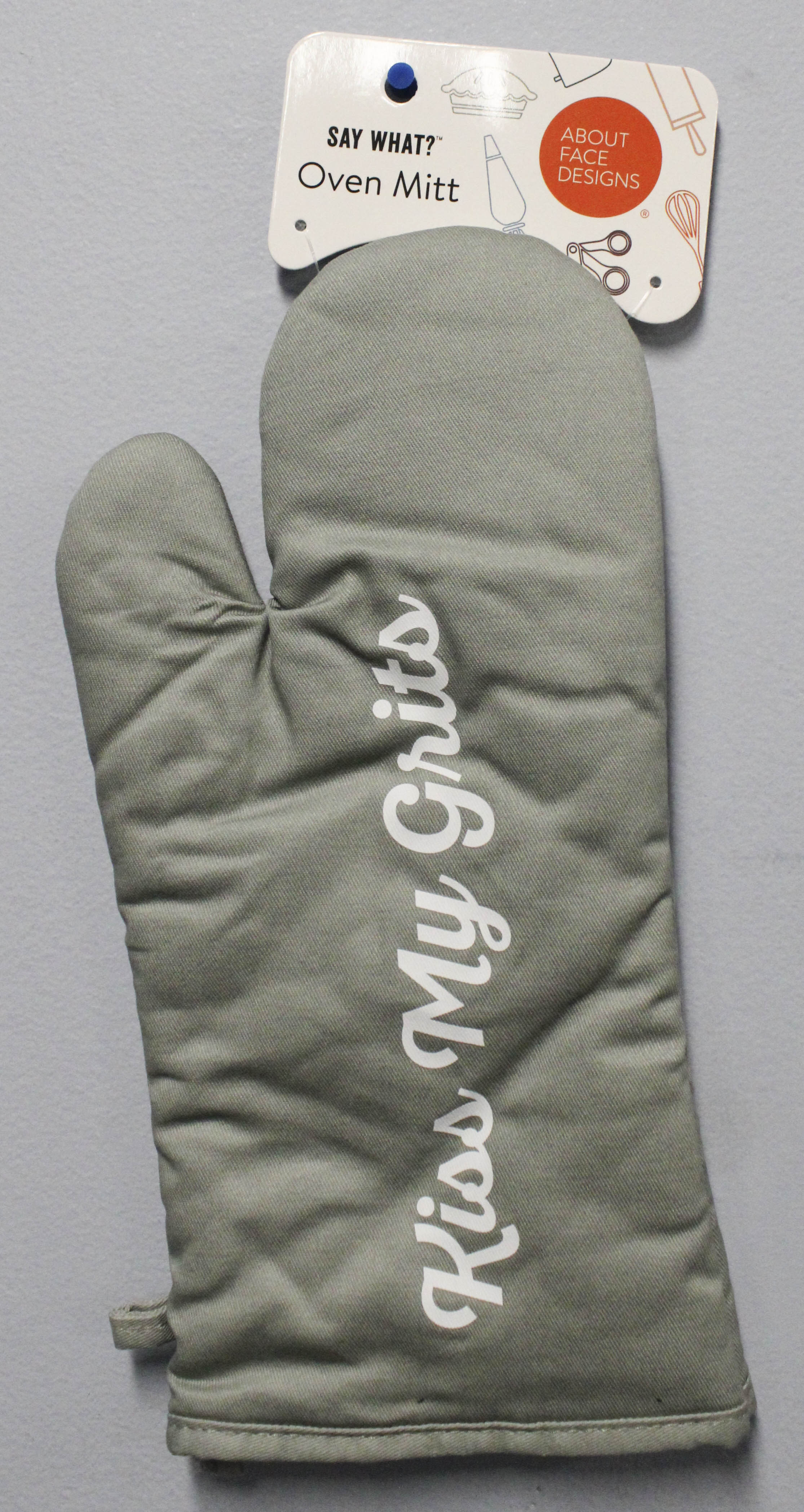 KISS MY GRITS OVEN MITT