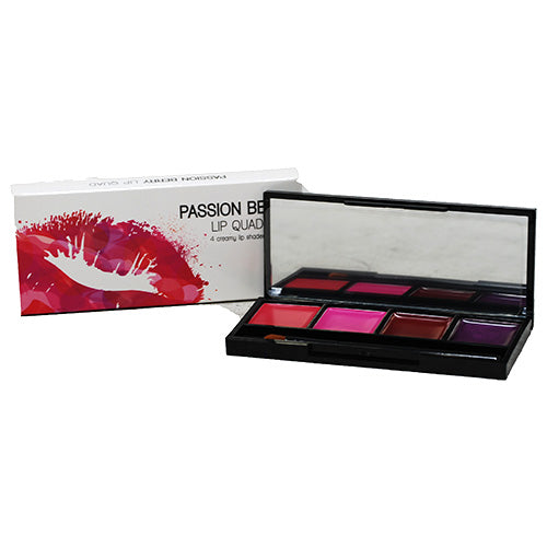 COASTAL SCENTS CREAMY LIP PALETTE 4SHADES-PSSN BERRY