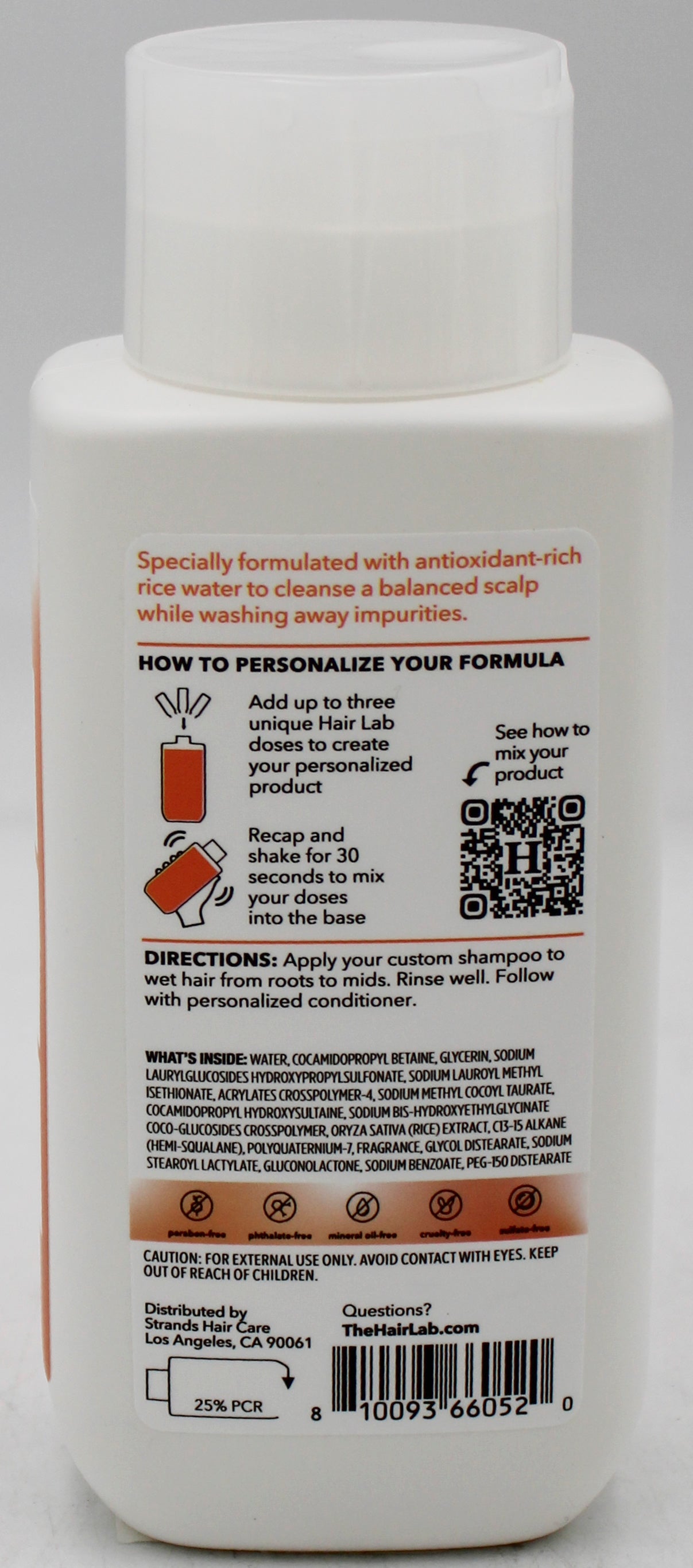 THE HAIR LAB SHAMPOO 11oz -- REVITALIZING