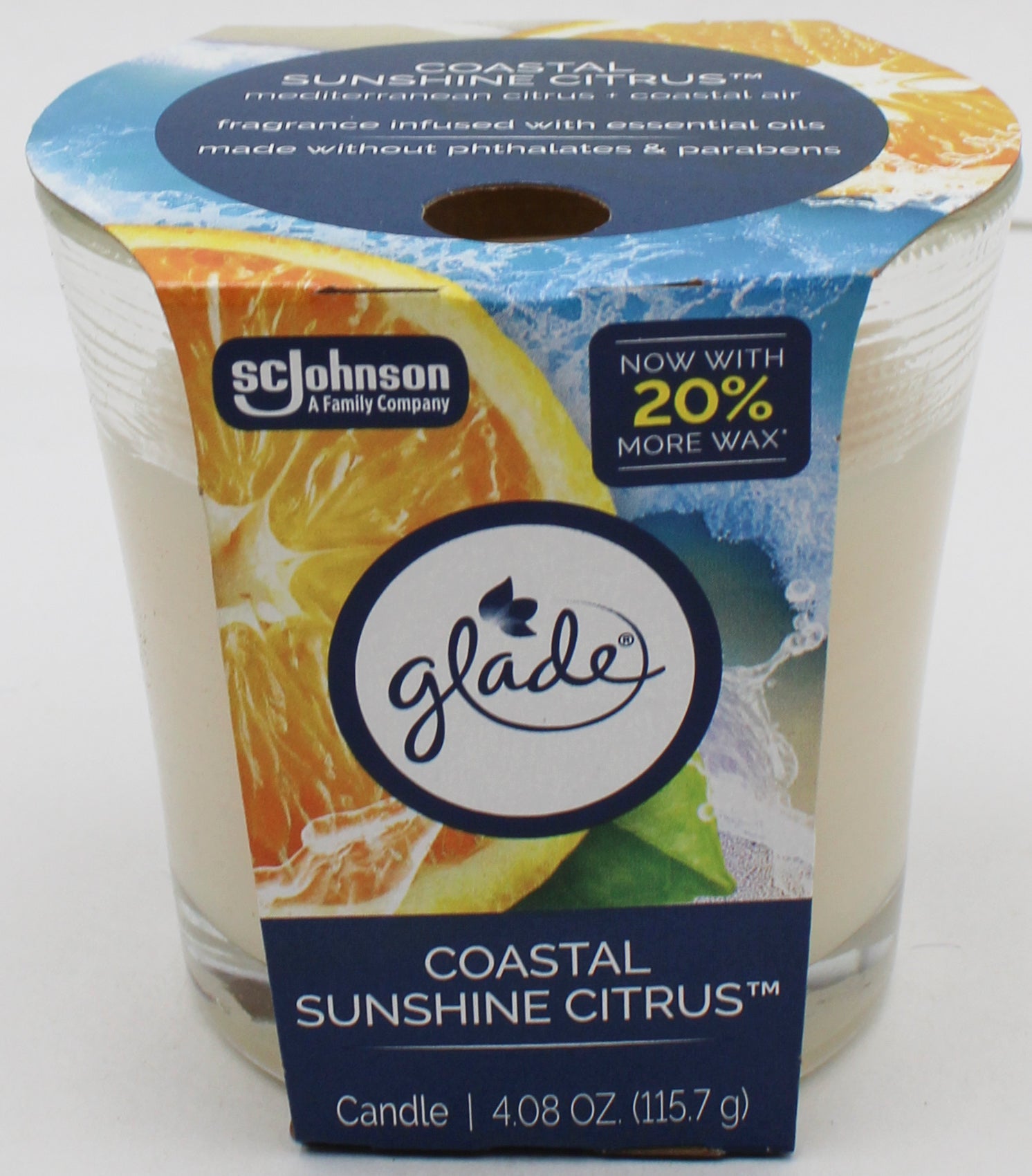 Glade Candle Coastal Sunshine Citrus 4.08oz - Wholesale