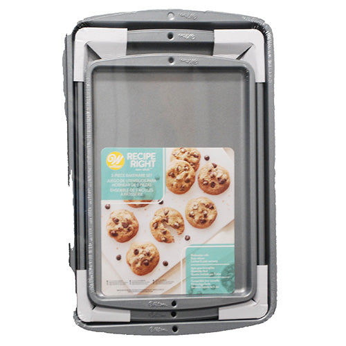 WILTON COOKIE SHEET SET 3CT