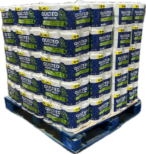 12 MEGA ROLL ULTRA SOFT AND STRONG QUILTED NORTHERN TOILET PAPER