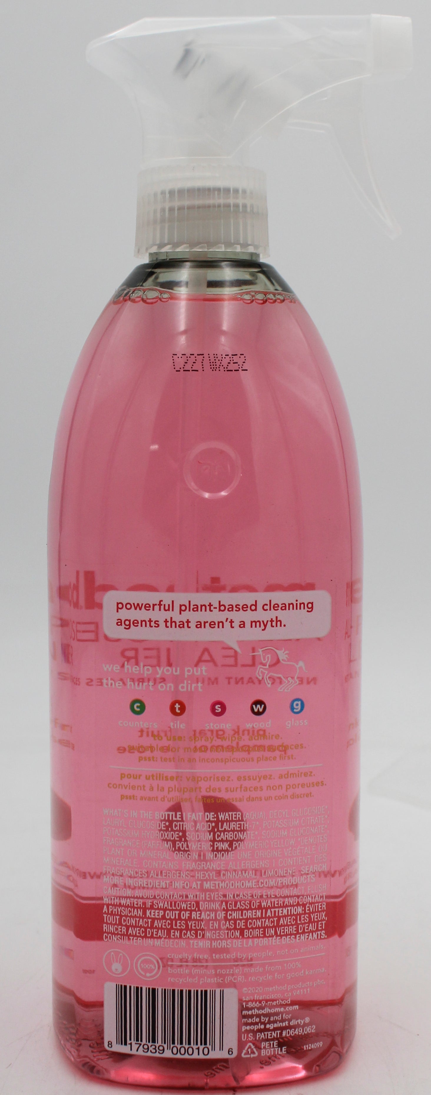 SP METHOD CLEANER 28oz GRAPEFRUIT.