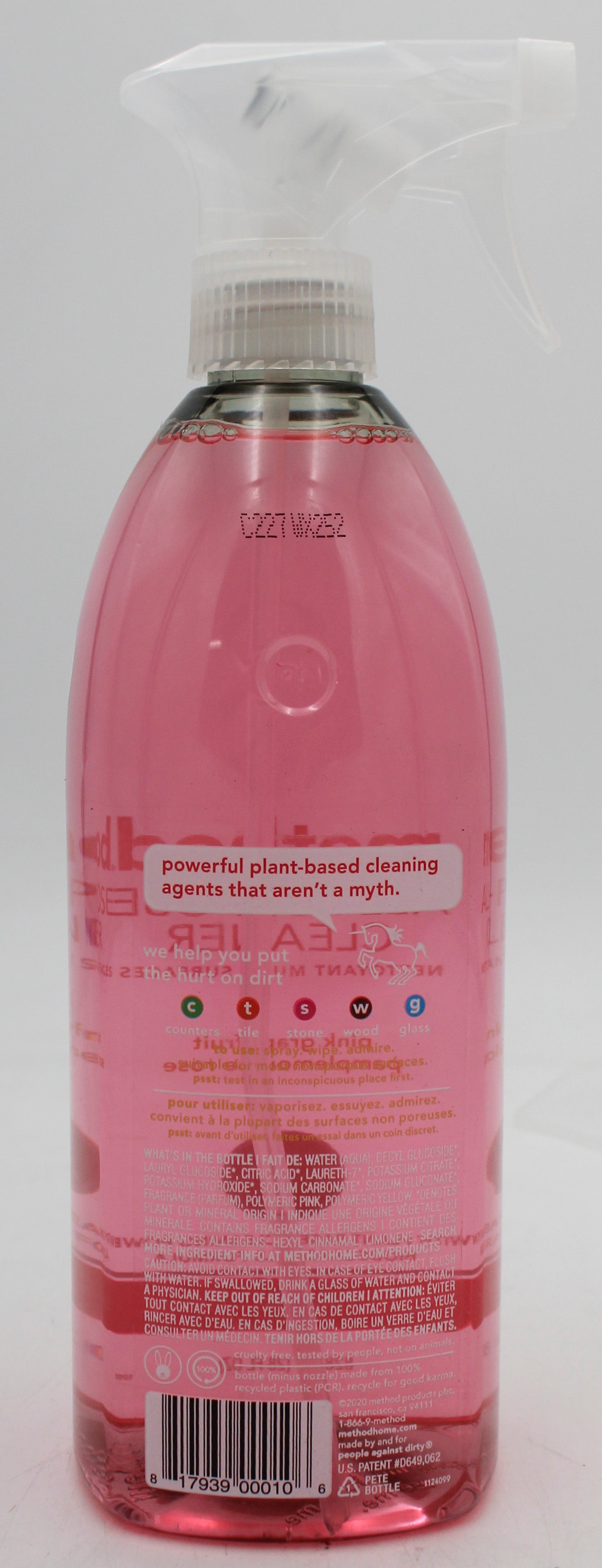 SP METHOD CLEANER 28oz GRAPEFRUIT.