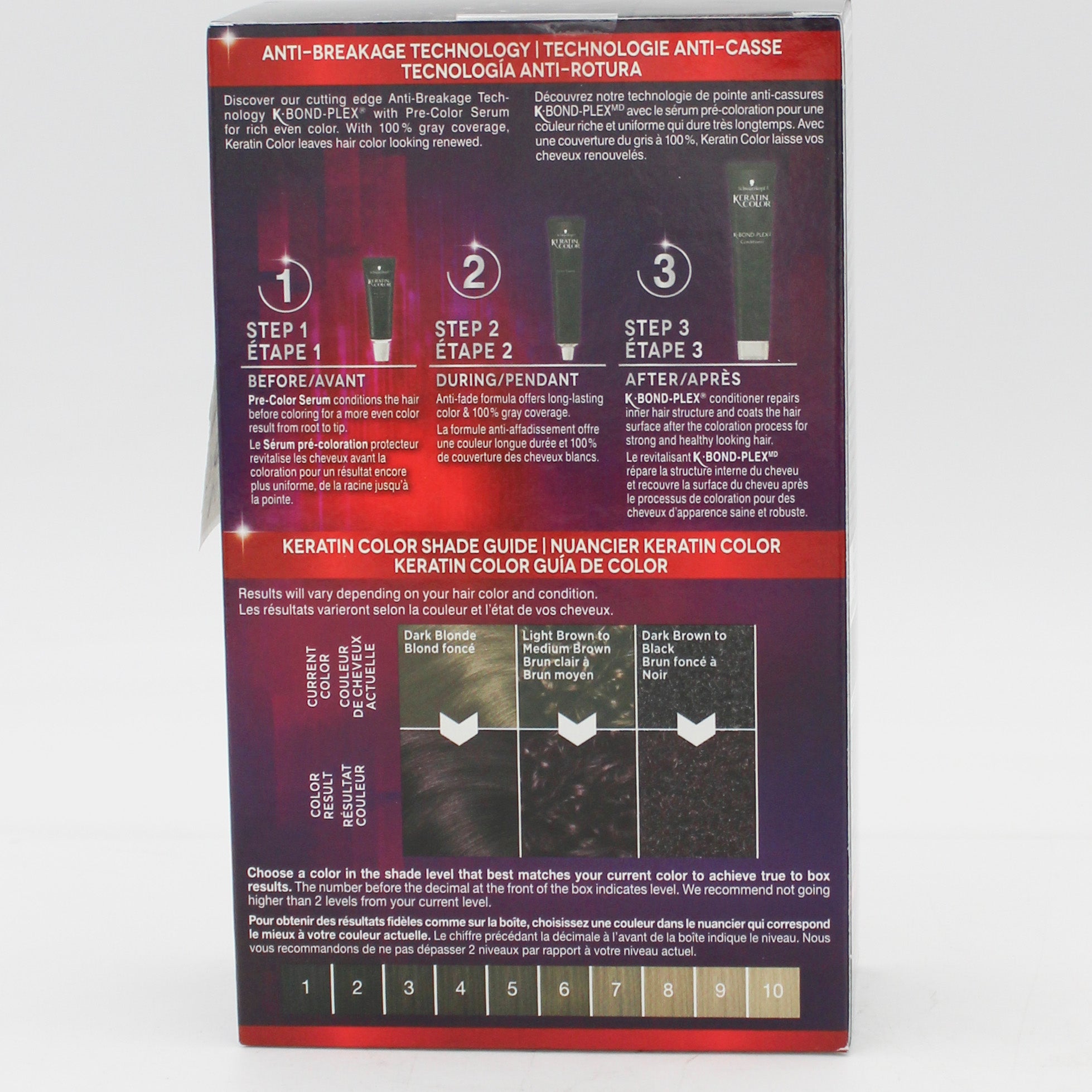 KERATIN COLOR BLACK PURPLE 1.99 KIT