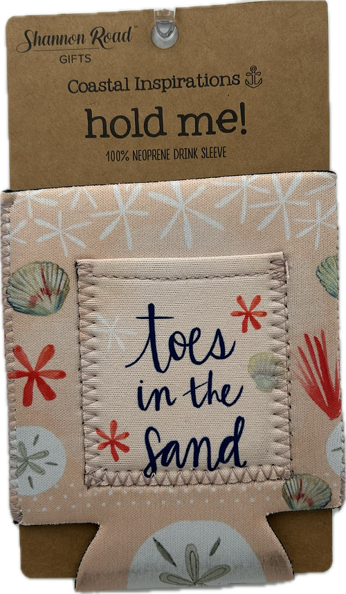 TOES IN THE SAND DRINK SLEEVE