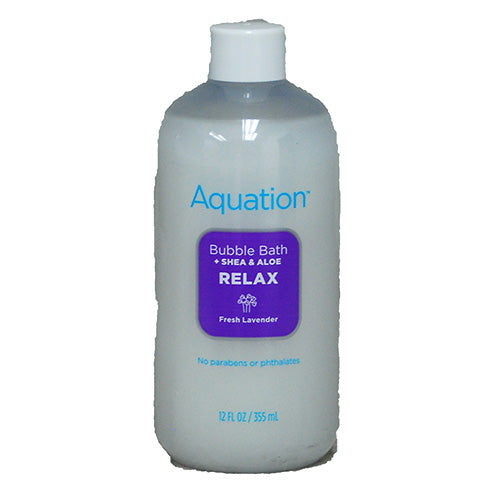 AQUATION BUBBLE BATH 12oz-RELAX/FRSH LAVNDR