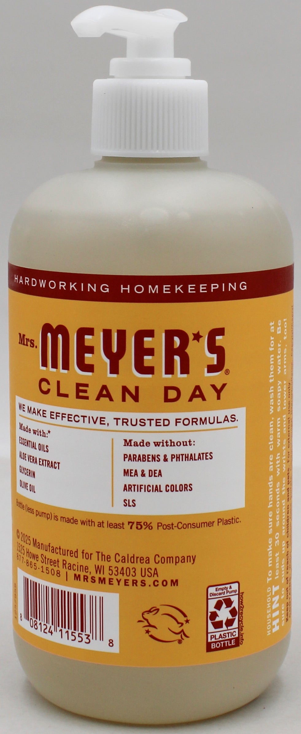 SP MRS MEYERS HAND SOAP 12.5oz CLEMENTINE SCENT