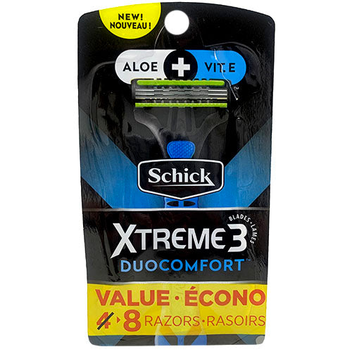 SP SCHCK MENS RAZOR 8CT-BILINGUAL/