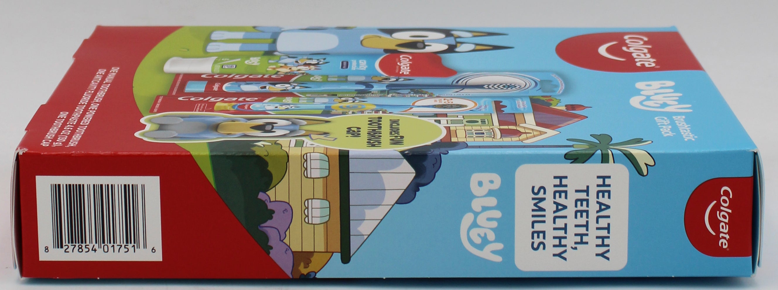 COLGATE KIDS BLUEY GIFT SET - TOOTHBRUSH, TOOTHPASTE, CAP NI