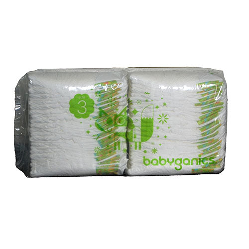 BABYGANICS DIAPERS SIZE 3 184CT US