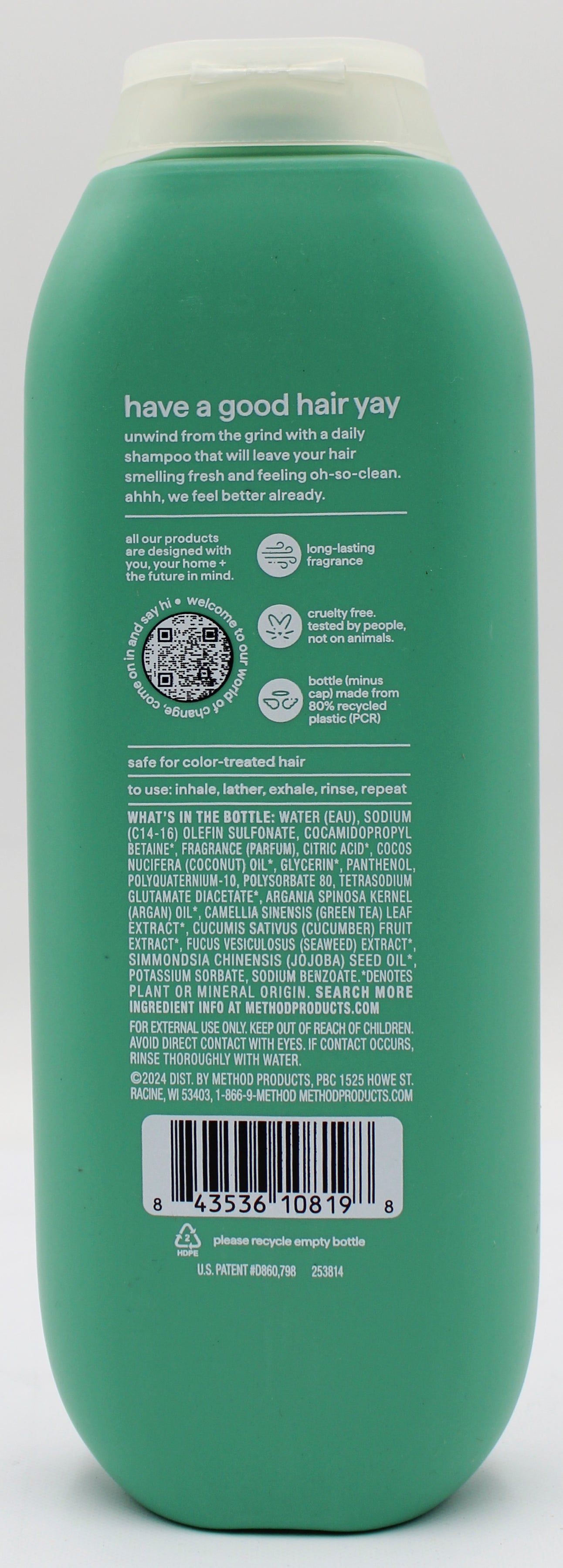 METHOD SHAMPOO DAILY ZEN 14oz US