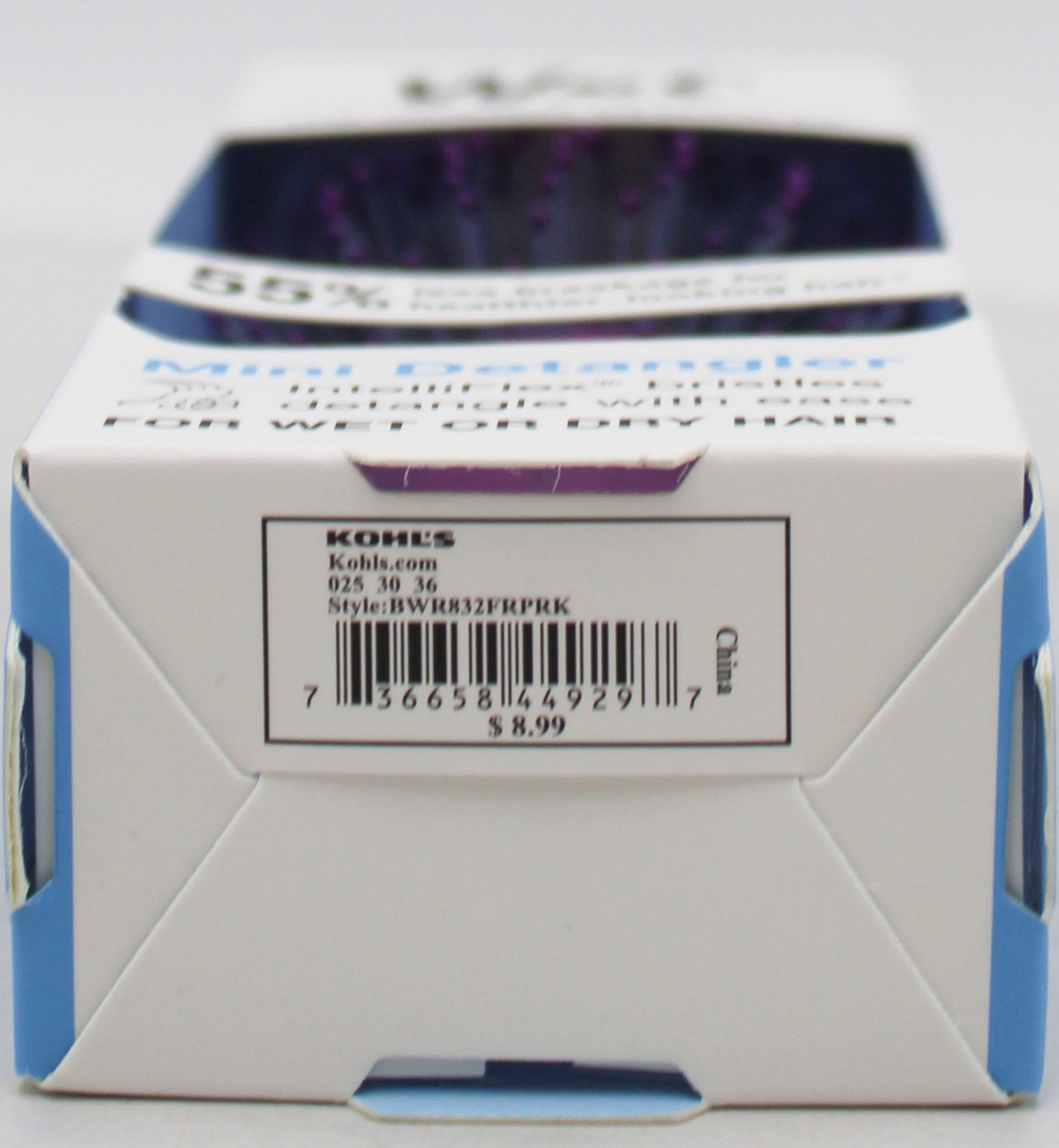 WET BRUSH MINI DETANGLER FROST-PURPLE NI