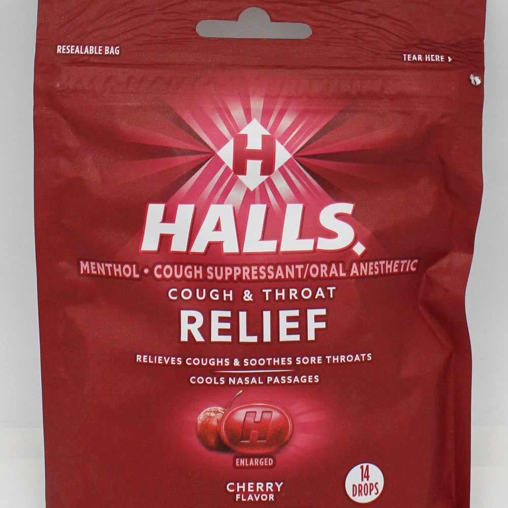 HALLS 14 PC CHERRY BAG BB 9/20/26