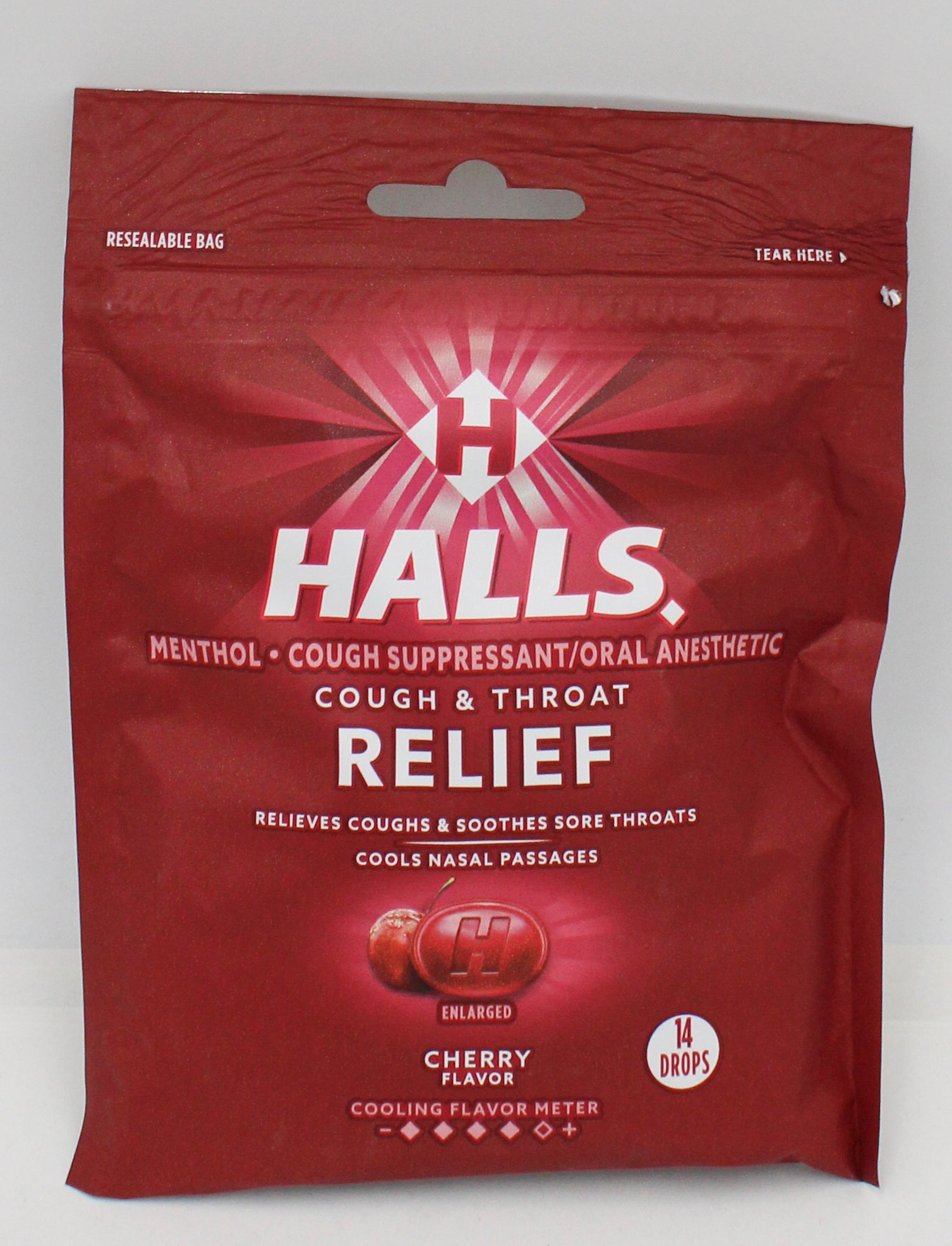 HALLS 14 PC CHERRY BAG BB 9/20/26