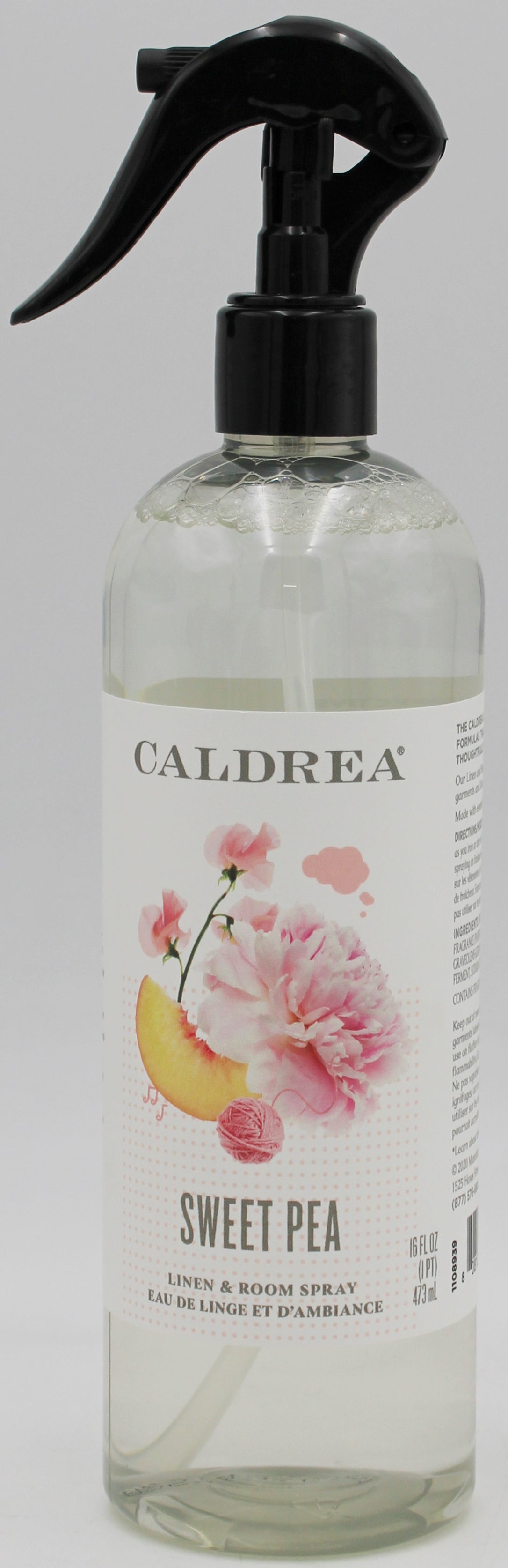 CALDREA LINEN & ROOM SPRAY SWEET PEA 16oz