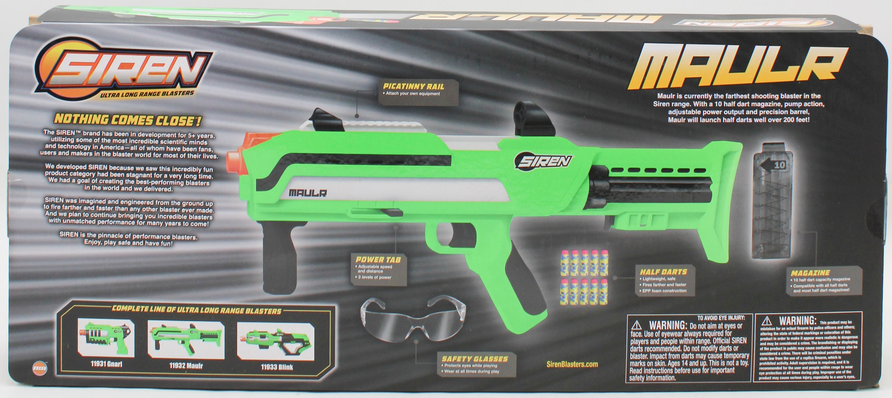 SIREN MAULR BOLT BLASTER