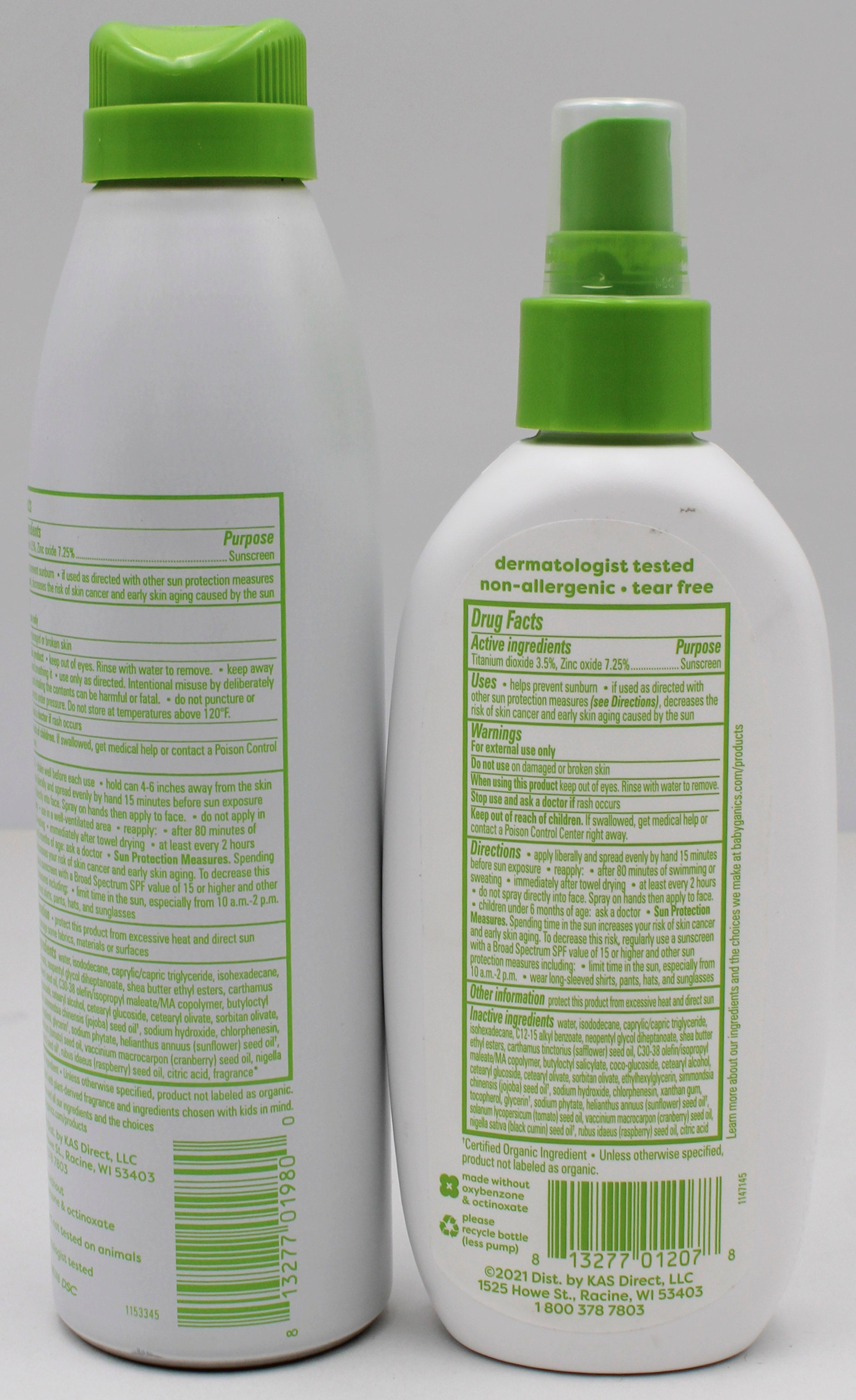 BABYGANICS BABY KID SUN SPRAY MIXED FLOORSTAND EXP 2025-HOLD FOR CREDIT