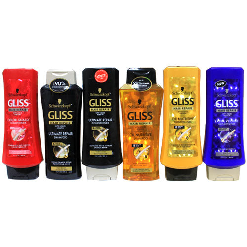 SP Gliss Shampoo & Conditioner 13.6oz Assorted Wholesale
