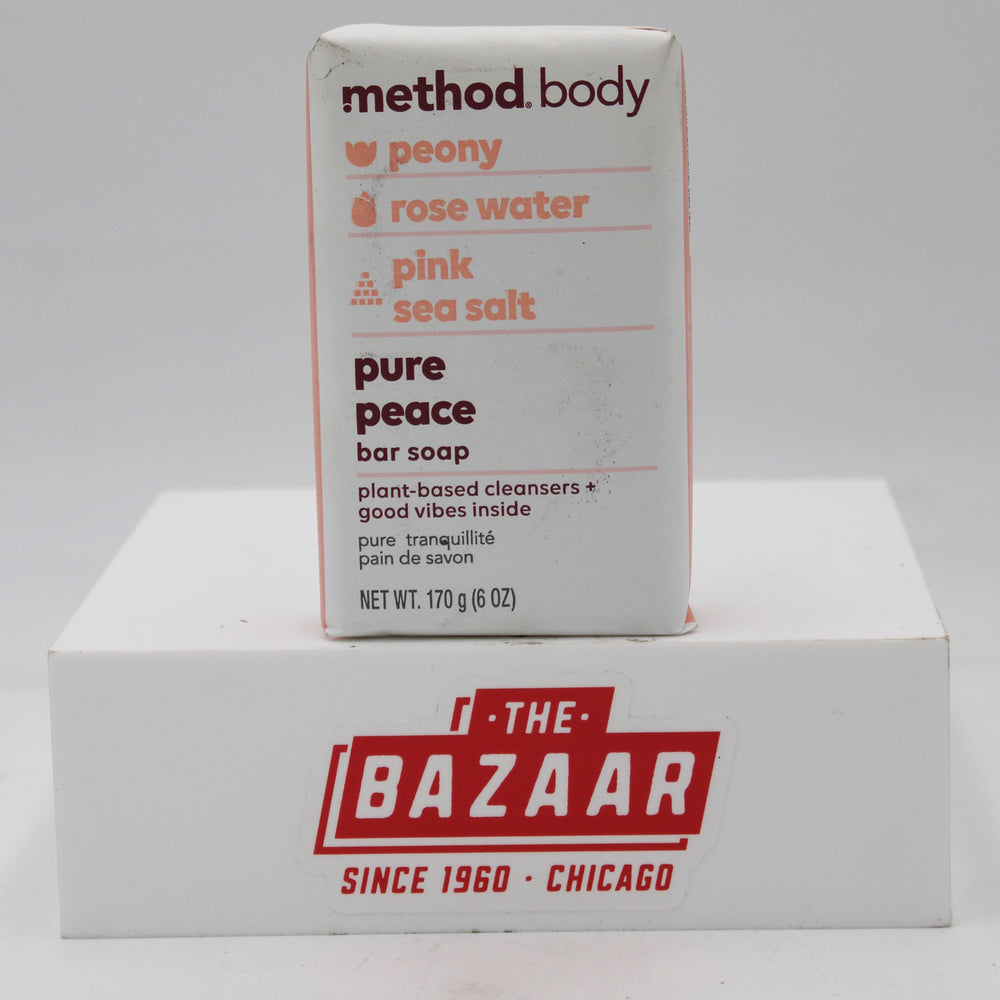 METHOD WOMENS BAR SOAP PURE PEACE 6oz NA