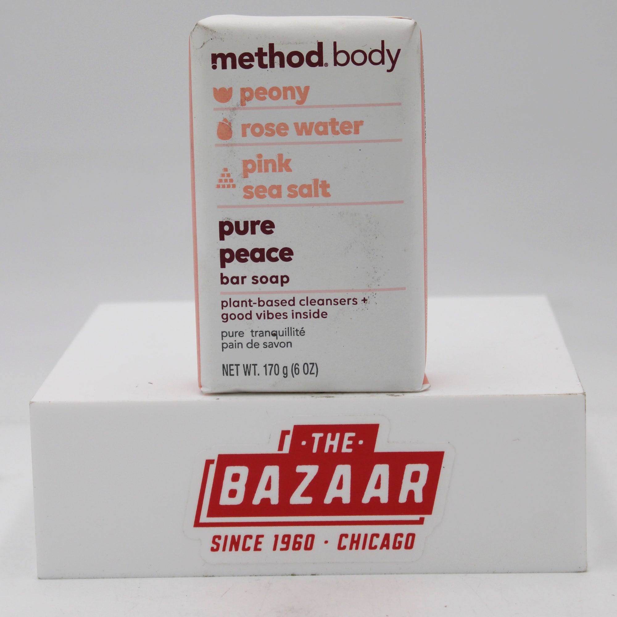 METHOD WOMENS BAR SOAP PURE PEACE 6oz NA