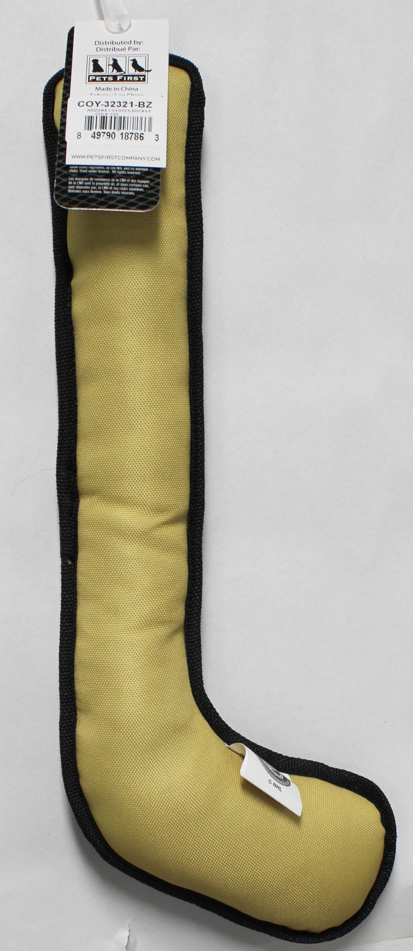 NHL Arizona Coyotes Hockey Stick Dog Toy - Bulk Pack