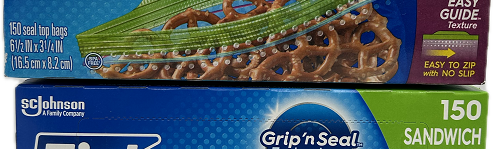 ZIPLOC EASY GUIDE MIXED DISPLAY