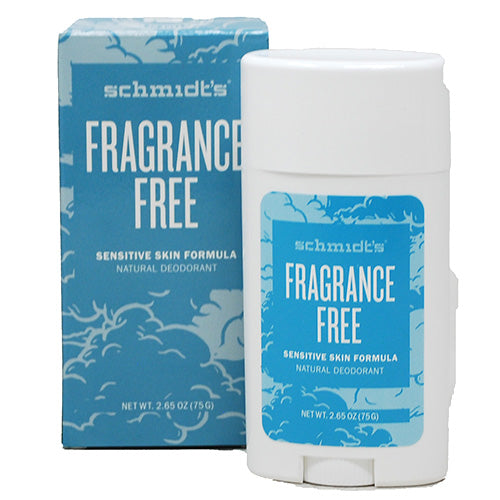 Schmidt's Natural Deodorant Fragrance Free 2.65oz Stick