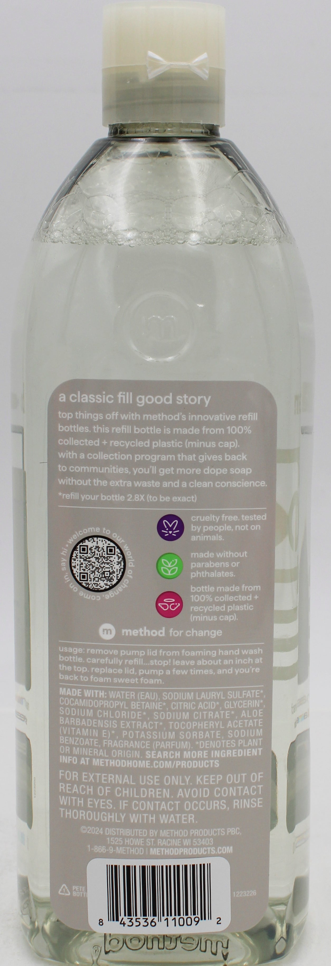 METHOD HAND SOAP REFILL VIOLET & LAVENDER 28oz