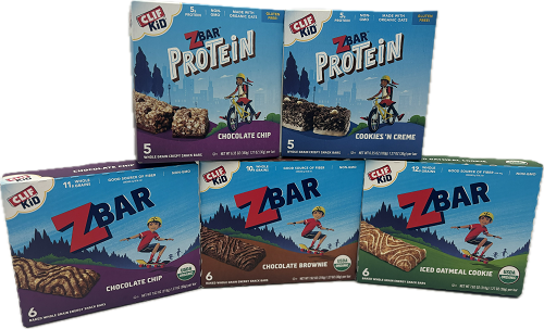 CLIF ZBAR  46 BOXES PER DISPLAY BB 5/6/2025 266 TOTAL BARS PER SHIPPER