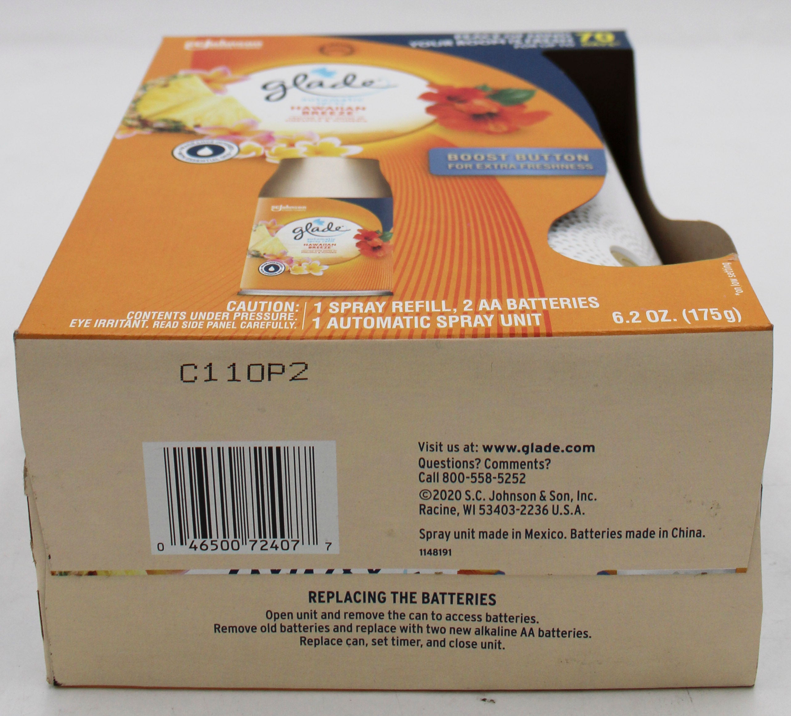 SP GLADE AUTOMATIC HAWAIIAN BREEZE STARTER KIT 6.2oz US