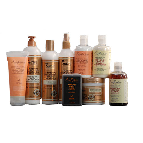 SUAVE SHEA MOISTURE MIXED HAIR CARE DISPLAY 31CT