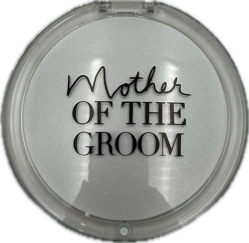 MOTHER OF GROOM COMPACT MIRROR