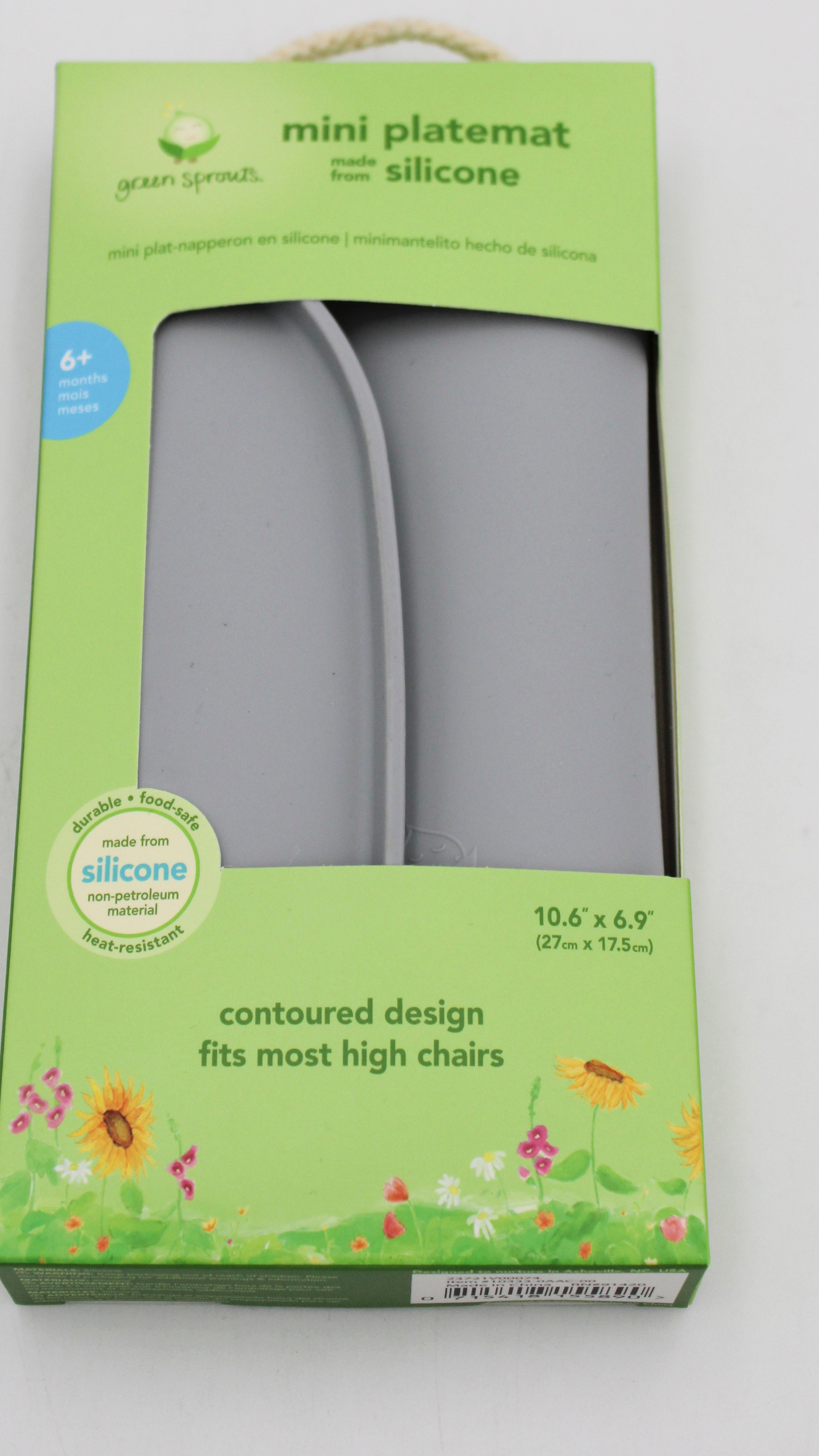 O2COOL FINGER FOOD PLACEMAT - GRAY -6MO+ NI