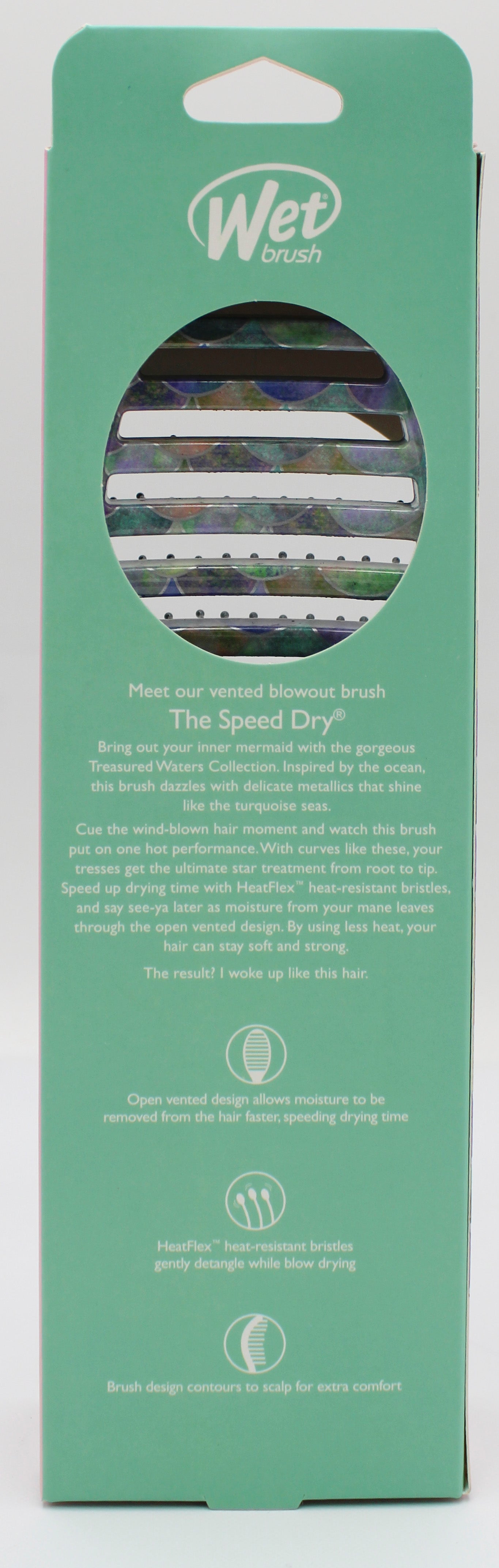 WET BRUSH SPEED DRY TREASURED WATERS MERMAID TAIL NI
